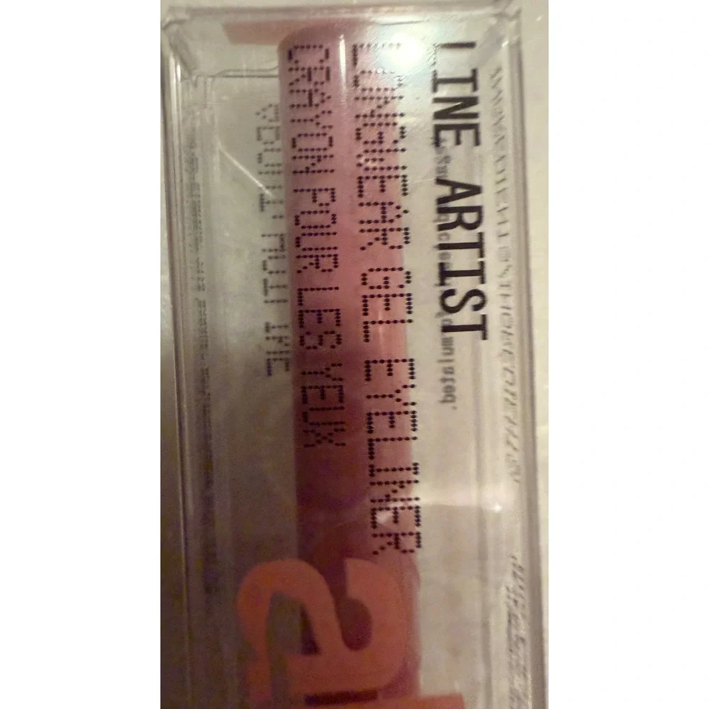 About-Face Line Artist Longwear Gel Eyeliner Set Pink Orange Waterproof 2 Pack